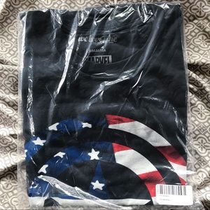 Captain America Logo Tee